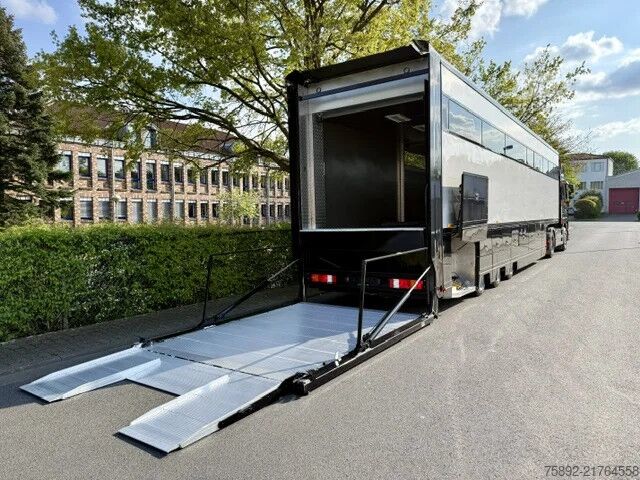 Fourgon porte-voitures Addcliffe Eng /Motorsport/Rennsportauflieger