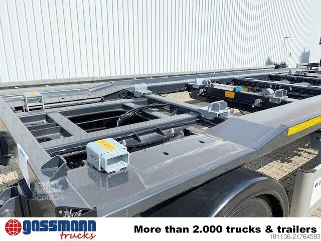 Reboque roll off Wielton PS2P70B Abrollanhänger bis 7,25 m Behälter