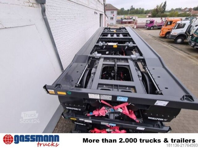 Reboque roll off Wielton PS2P70B Abrollanhänger bis 7,25 m Behälter