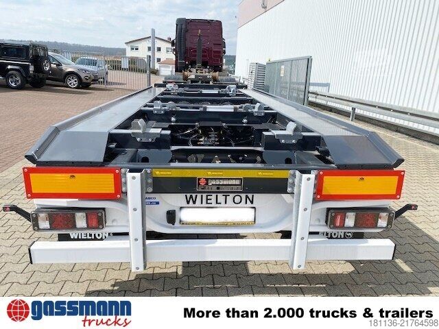Reboque roll off Wielton PS2P70B Abrollanhänger bis 7,25 m Behälter