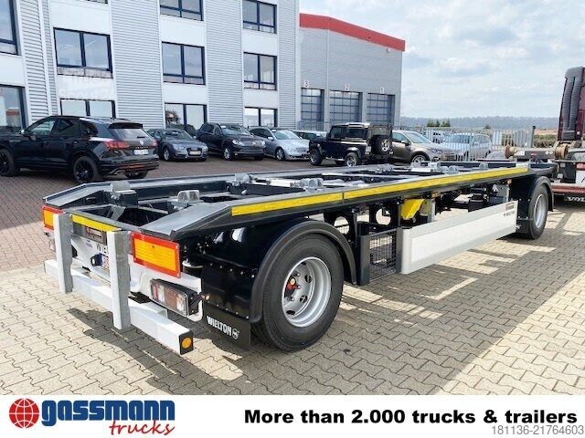 Reboque roll off Wielton PS2P70B Abrollanhänger bis 7,25 m Behälter