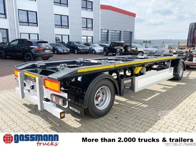 Reboque roll off Wielton PS2P70B Abrollanhänger bis 7,25 m Behälter