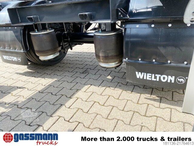 Reboque roll off Wielton PS2P70B Abrollanhänger bis 7,25 m Behälter