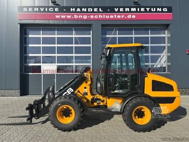Cargador JCB 407 BJ 26 Konstantöl