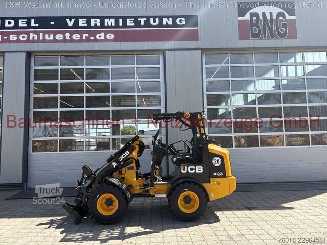 Cargador JCB 403 25PS Klappdach BJ 26