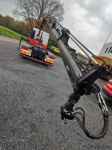 Sistema de brazo de gancho MAN TGS 26.320 Container Palift Kraan Palfinger PK1...