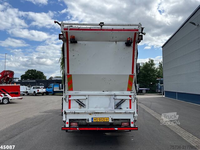Véhicule de collecte des déchets DAF FAN CF 290 Euro 6 Hiab 21 Tonmeter laadkraan Ju...