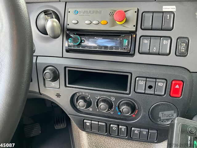Véhicule de collecte des déchets DAF FAN CF 290 Euro 6 Hiab 21 Tonmeter laadkraan Ju...