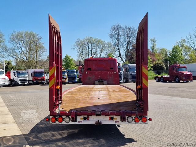 Dodávka na prepravu áut Scania G410 8x2*6 - Machine transporter - Loading ramp...