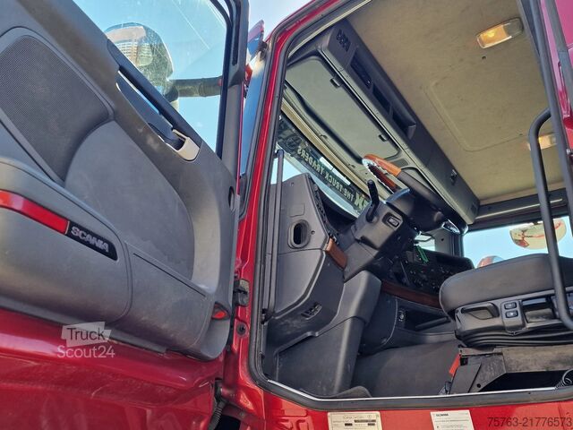 Dodávka na prepravu áut Scania G410 8x2*6 - Machine transporter - Loading ramp...