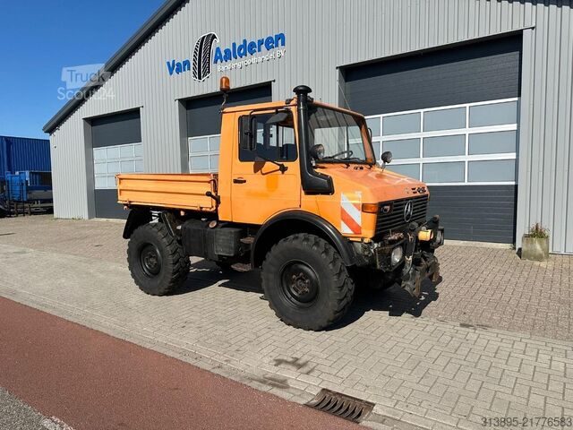 Avfallsbil Mercedes-Benz Unimog U1200 T 4x4 Agrar ( OM 366 / 92 Kw ) 427/10