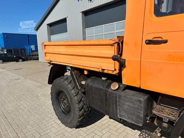 Avfallsbil Mercedes-Benz Unimog U1200 T 4x4 Agrar ( OM 366 / 92 Kw ) 427/10