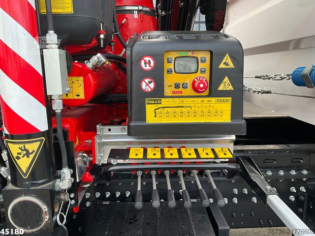 Volquete de 3 lados MAN TGM 18.320 Euro 6 Fassi 13 Tonmeter laadkraan N...