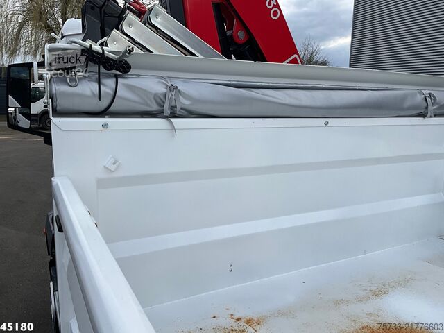 Volquete de 3 lados MAN TGM 18.320 Euro 6 Fassi 13 Tonmeter laadkraan N...