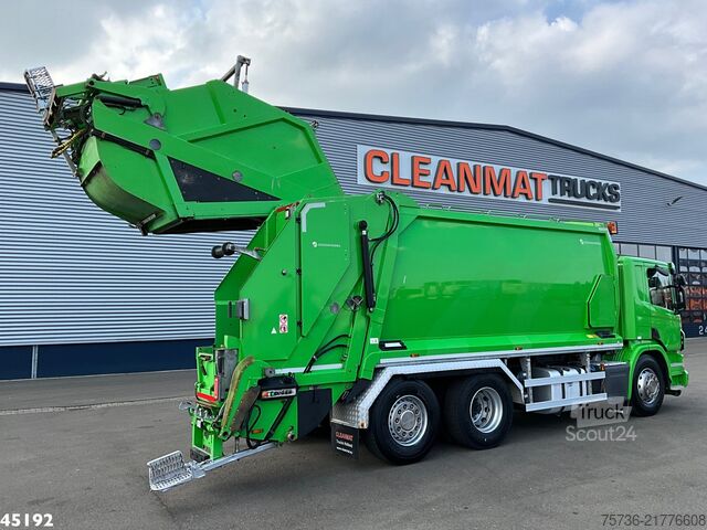 Fordon för avfallshantering Scania P 410 Euro 6 Geesink Norba MF 300, 21m³