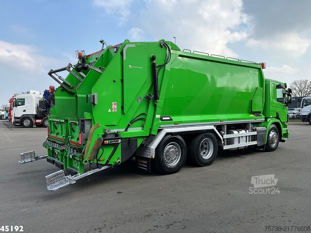 Fordon för avfallshantering Scania P 410 Euro 6 Geesink Norba MF 300, 21m³