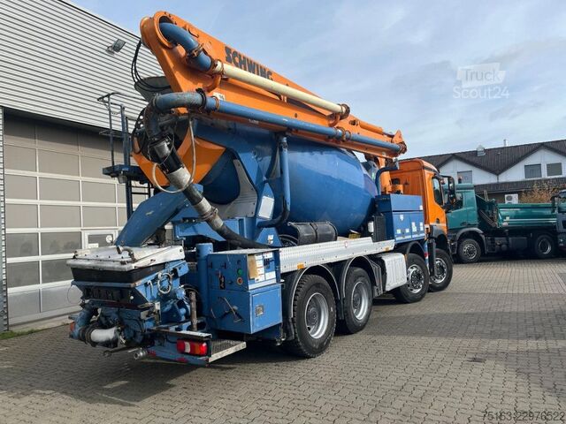 Betonipumppuauto MERCEDES-BENZ Arocs 3240 B 8x4 Pumi Schwing Vector deutsch top
