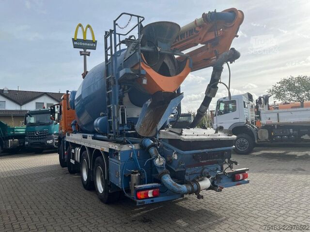 Betonipumppuauto MERCEDES-BENZ Arocs 3240 B 8x4 Pumi Schwing Vector deutsch top