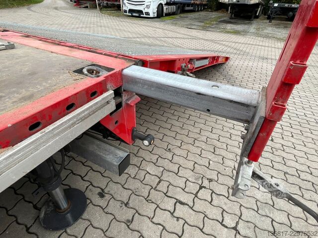 Camión plataforma con toldo DAF XF530 FAN LLL Plane Lenk/Lift Hydr. Auffahrrampe