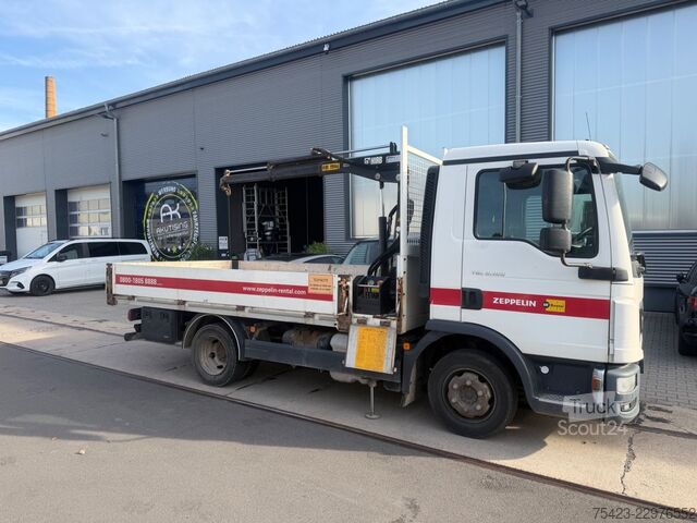 Φορτηγό pick-up MAN TGL 8.180 Pritsche Ladekran EU6