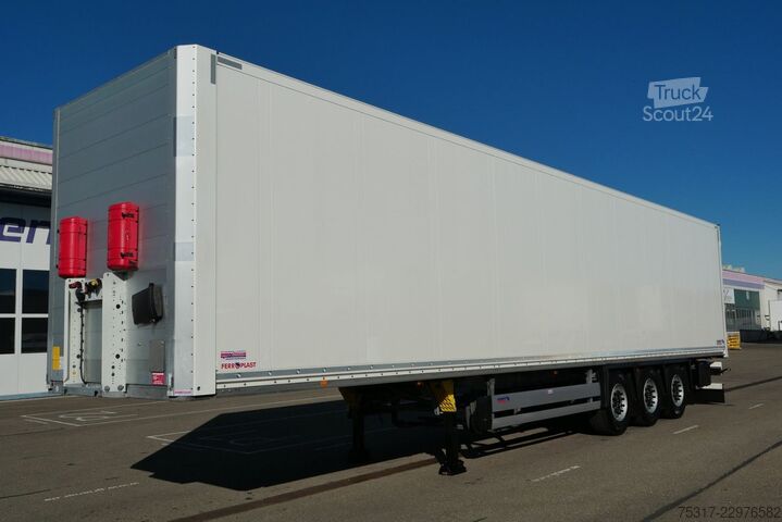 Kofferauflieger SCHMITZ CARGOBULL SKO 24/ ZURRLEISTE / DOPPELSTOCK / LIFT FP30