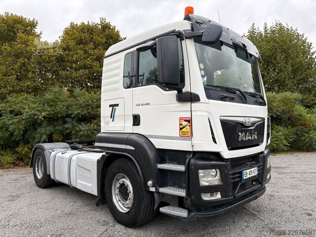 Standaard trekker MAN TGS 18.480 / Retarder/ Kipphydraulik / 476330 Km