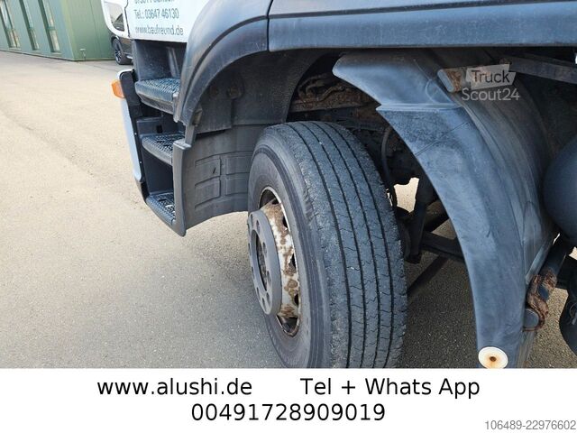 Φορτηγό με επίπεδη καρότσα IVECO AT 260S42Y 7PS Kran+FUNK Hiab 166 E-4H EEV
