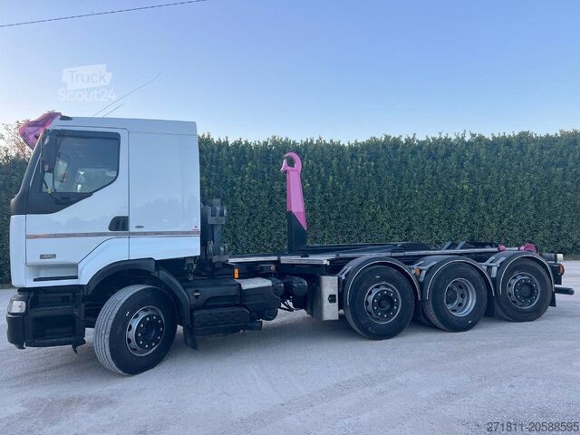 Camión portacontenedores de gancho RENAULT RENAULT 420 USATO SCARRABILE 8X2