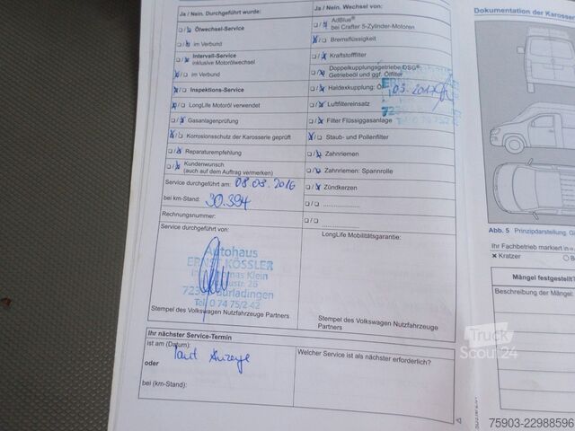 Gardinsidet varebil VW T5 Transporter Pritsche Doppelkabine 4Motion AHK