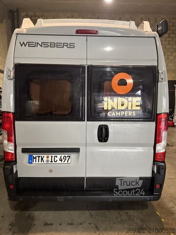 τροχόσπιτο/αυτοκινούμενο τροχόσπιτο Fiat Ducato Weinsberg Carabus 600 K|2022 EURO 6 | Venditore professionale