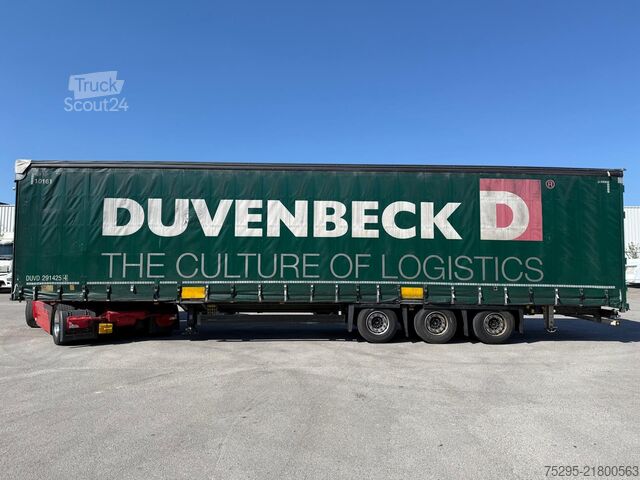 Haszongépjármű Schmitz Cargobull 3 Achs Mega PowerCurtain Hubdach Bahnverladbar