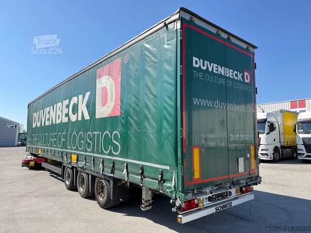 Haszongépjármű Schmitz Cargobull 3 Achs Mega PowerCurtain Hubdach Bahnverladbar