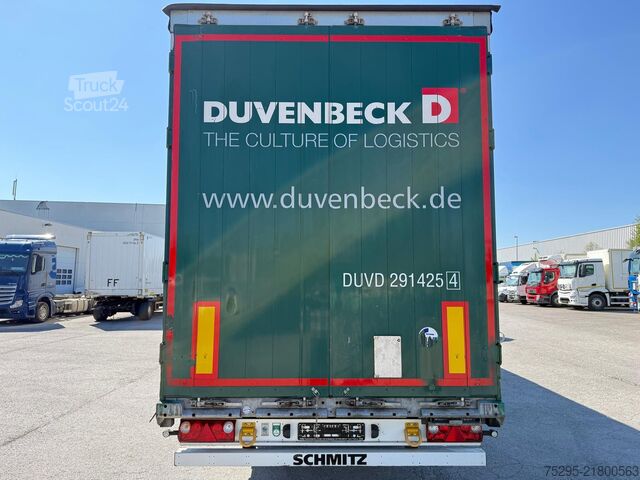 Haszongépjármű Schmitz Cargobull 3 Achs Mega PowerCurtain Hubdach Bahnverladbar