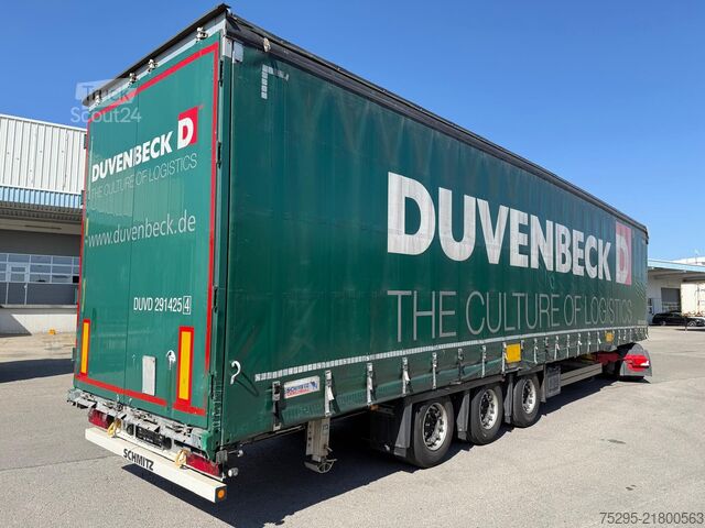Haszongépjármű Schmitz Cargobull 3 Achs Mega PowerCurtain Hubdach Bahnverladbar
