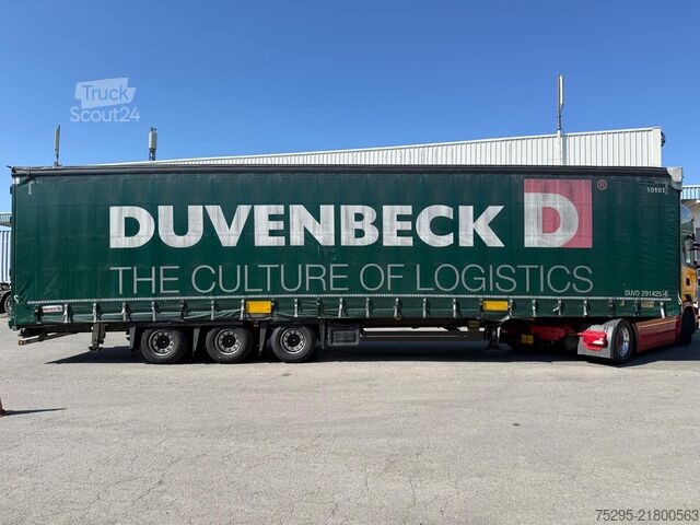 Haszongépjármű Schmitz Cargobull 3 Achs Mega PowerCurtain Hubdach Bahnverladbar
