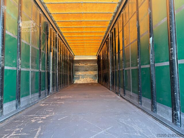 Haszongépjármű Schmitz Cargobull 3 Achs Mega PowerCurtain Hubdach Bahnverladbar