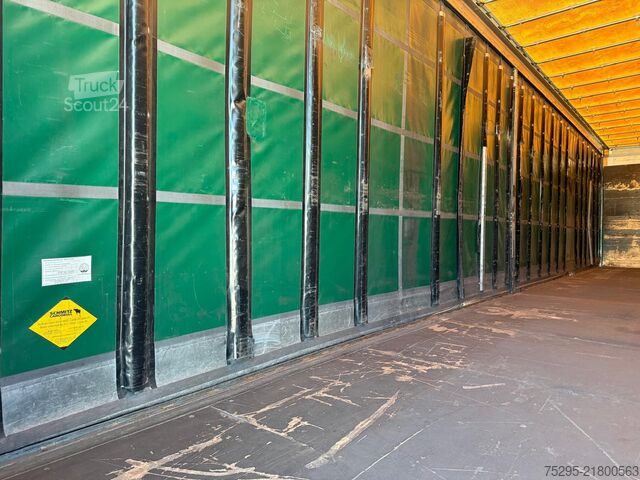 Haszongépjármű Schmitz Cargobull 3 Achs Mega PowerCurtain Hubdach Bahnverladbar
