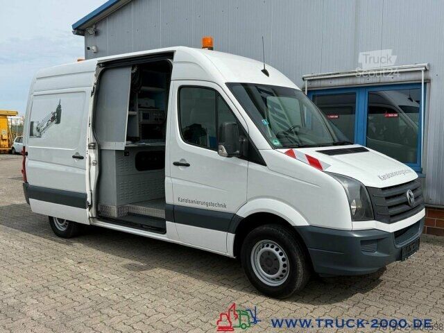 Camión cisterna de vacío Volkswagen Crafter PROKASRO Kanalsanierung + Kamera & Fräse