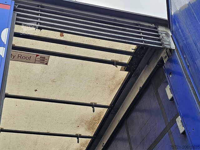Sliding tarpaulins SCHMITZ SCB*S3T MEGA,HUBDACH,EDSCHA