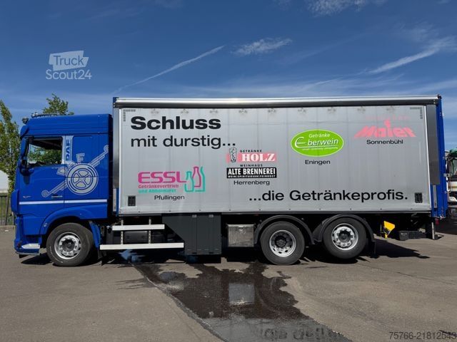 Autocarro per bevande DAF XF 530 / LBW / SafeServer / 18 PAL