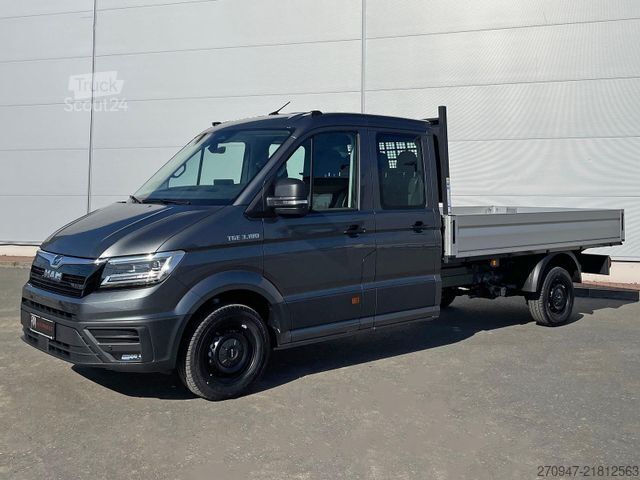 Pick-up furgonas MAN TGE 3.180 Pritsche DOKA LR KAMERA AHK SITZHZ
