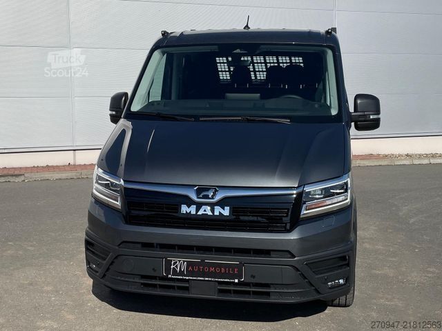 Pick-up furgonas MAN TGE 3.180 Pritsche DOKA LR KAMERA AHK SITZHZ