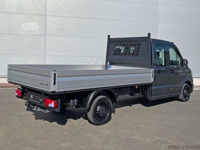 Pick-up furgonas MAN TGE 3.180 Pritsche DOKA LR KAMERA AHK SITZHZ