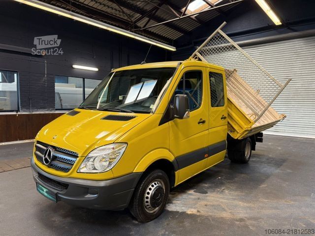 Tipvogn varebil MERCEDES-BENZ Sprinter 516 DoKa Meiller 3 Seiten Kipper 1.Hand