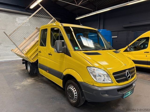 Tipvogn varebil MERCEDES-BENZ Sprinter 516 DoKa Meiller 3 Seiten Kipper 1.Hand