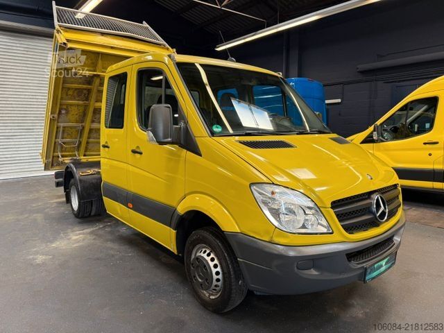 Tipvogn varebil MERCEDES-BENZ Sprinter 516 DoKa Meiller 3 Seiten Kipper 1.Hand