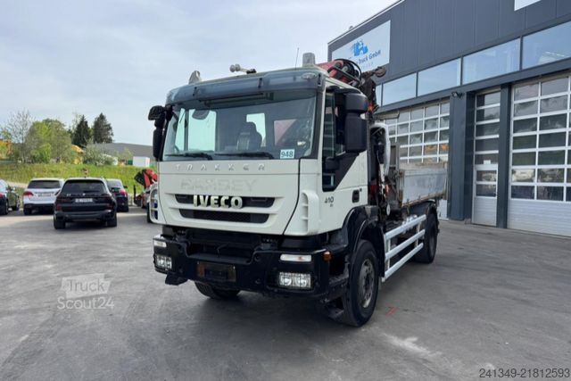 Damperli kamyon IVECO Trakker 410 4x2 Fassi 175-3