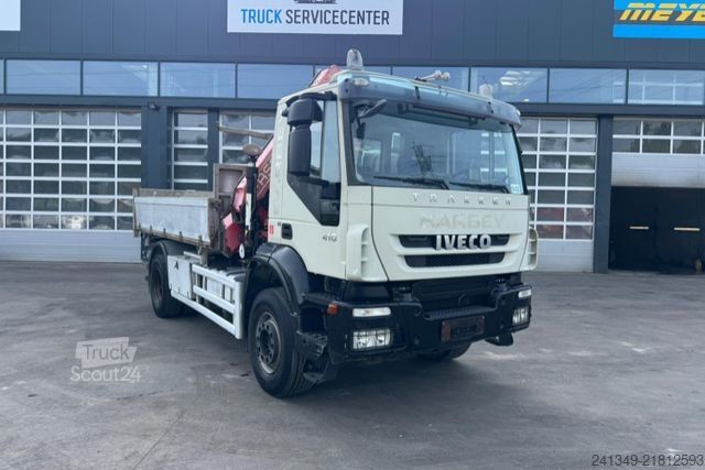 Damperli kamyon IVECO Trakker 410 4x2 Fassi 175-3