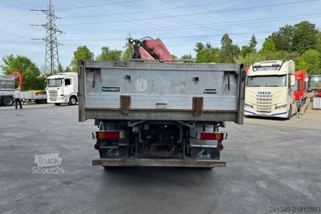 Damperli kamyon IVECO Trakker 410 4x2 Fassi 175-3