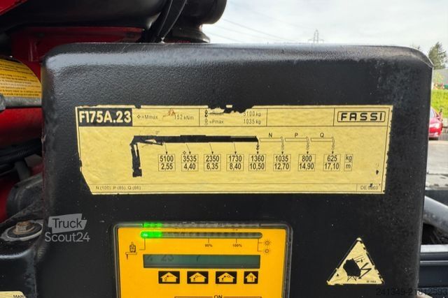 Damperli kamyon IVECO Trakker 410 4x2 Fassi 175-3